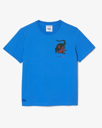 Women’s Lacoste x Netflix Organic Cotton Jersey T-Shirt