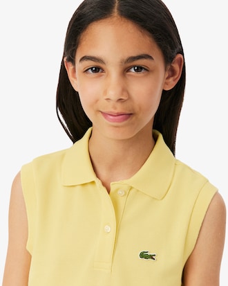 Sleeveless Stretch Piqu&eacute; Dress