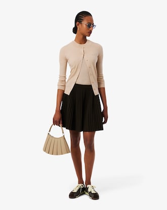 Cardigan c&ocirc;tel&eacute; laine m&eacute;rinos