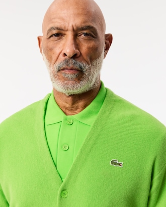 Men's Relaxed Fit Wool Cardigan