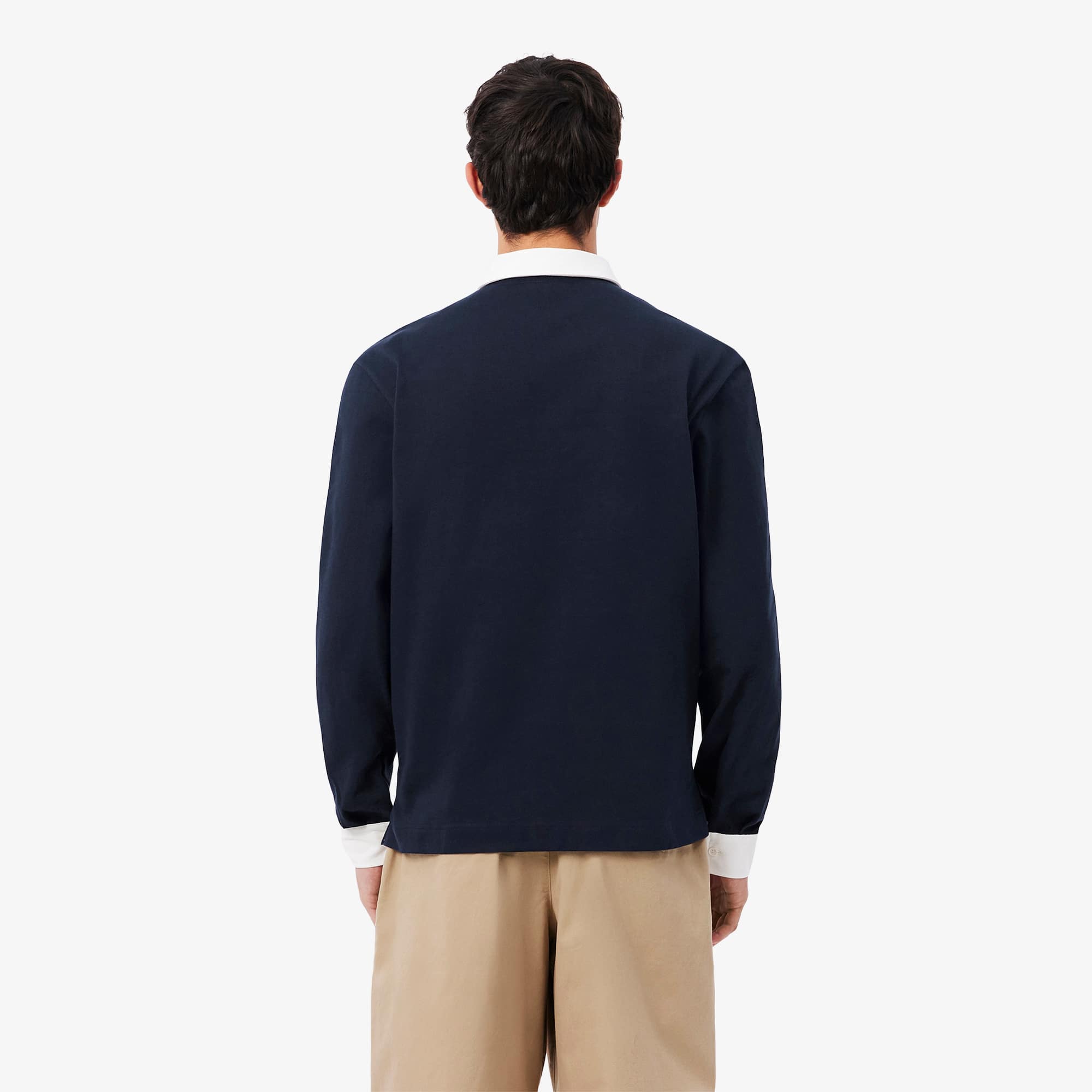 Relaxed Fit Jersey Rugby Polo Shirt