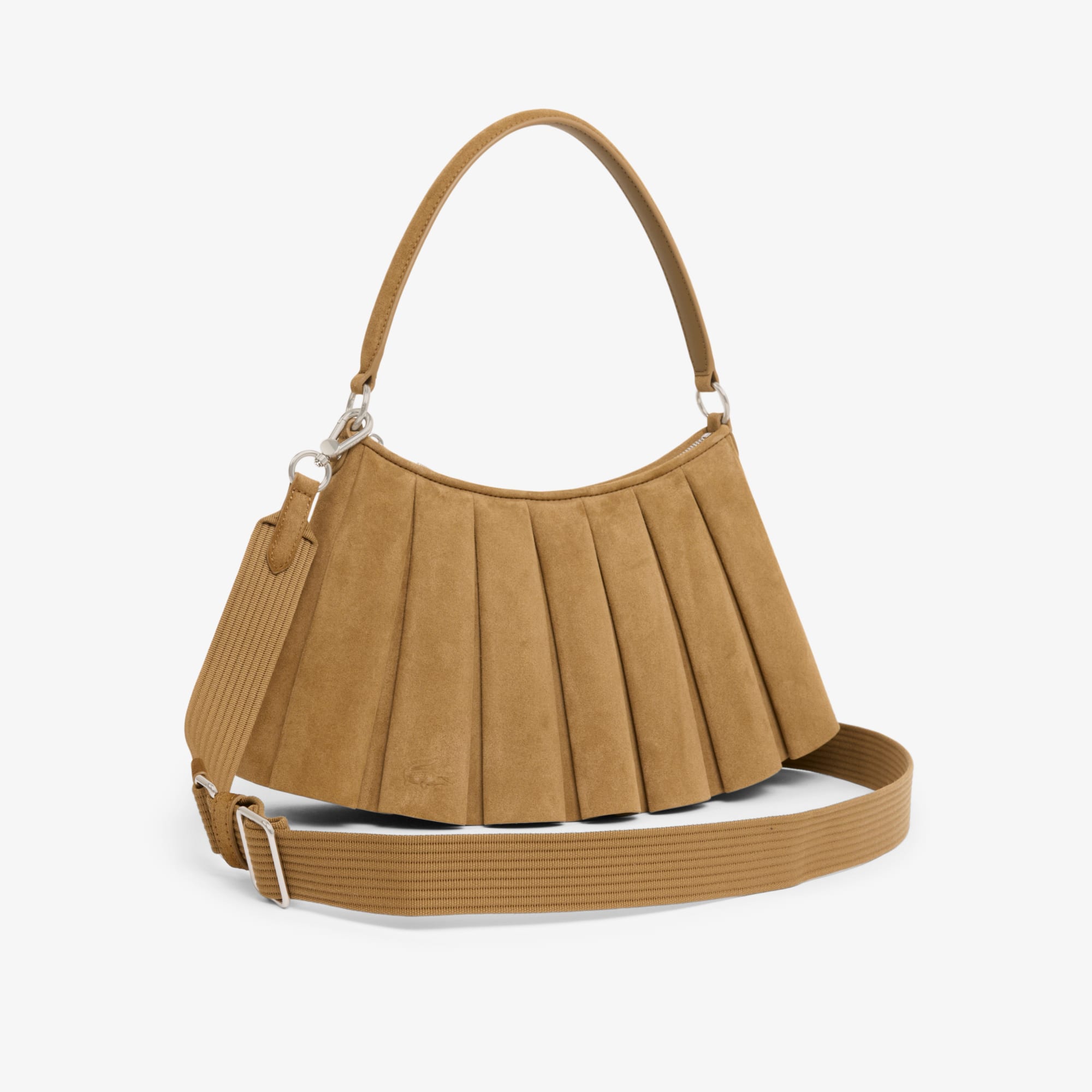 Medium Lenglen Suede Leather Purse