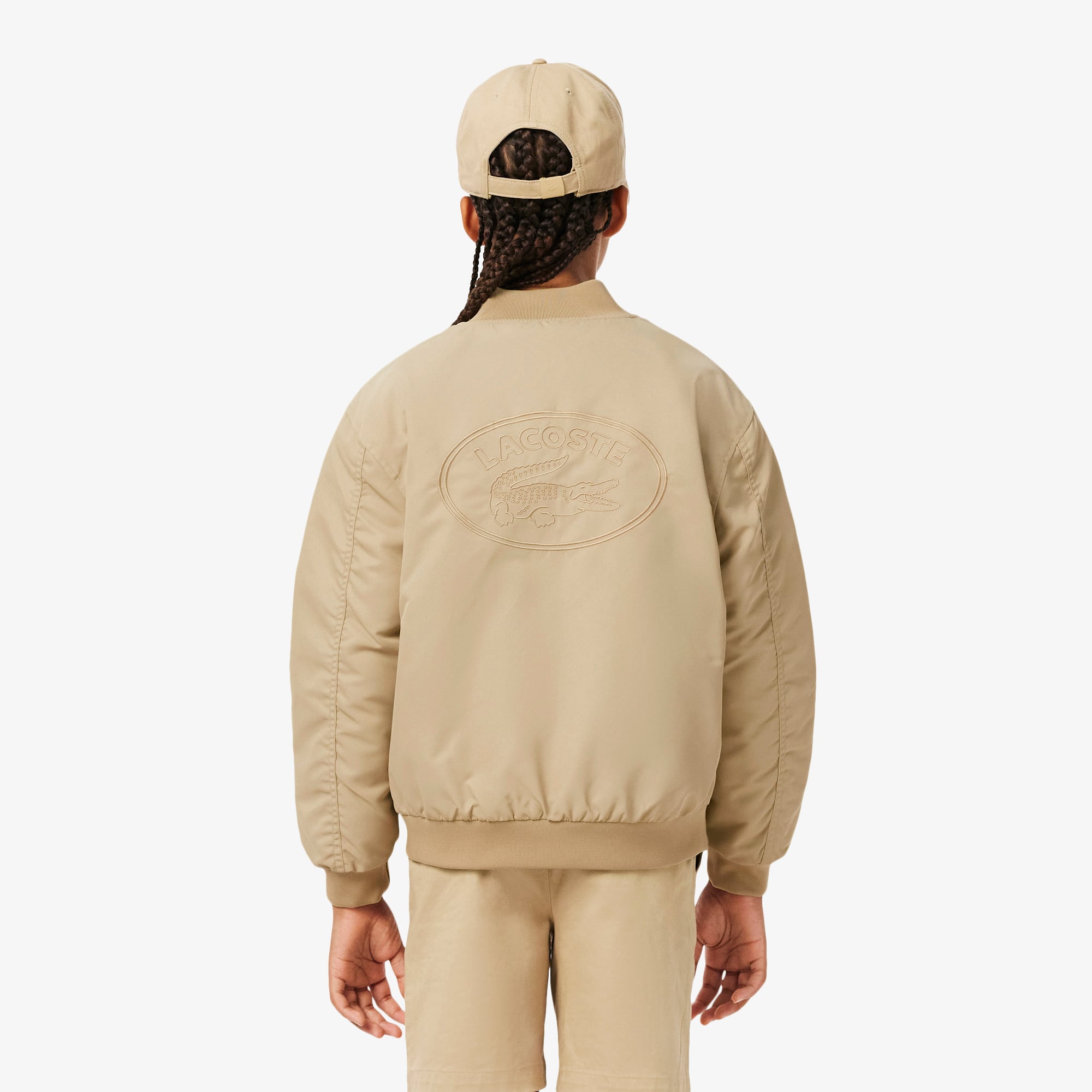 Unisex Nylon Bomber Jacket