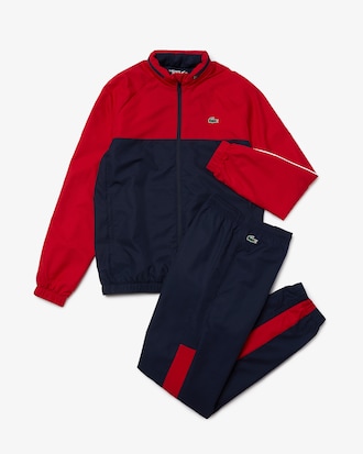Men’s Lacoste SPORT Hooded Bicolour Tennis Tracksuit
