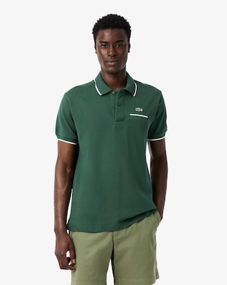 Men's Classic Fit Pocket Accent L.12.12 Polo