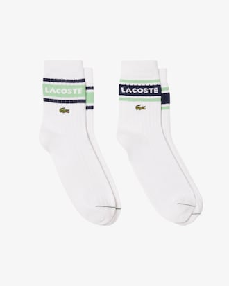 Unisex 2-Pack Ribbed Cotton Socks