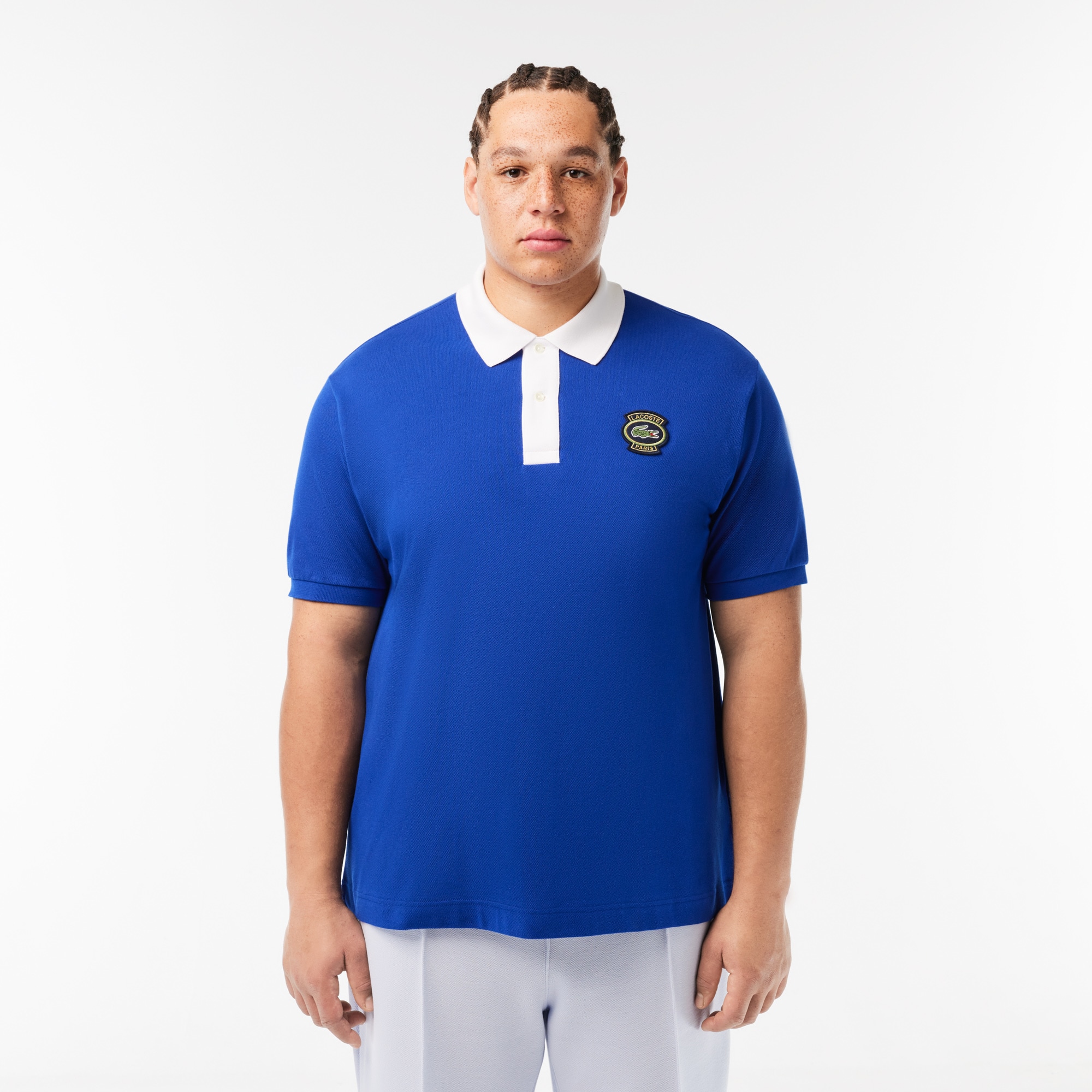 Men's Classic Fit L.12.12 Badge Polo - Polo Shirts - New In