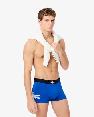 Men's 3-Pack Stretch Cotton Trunks
