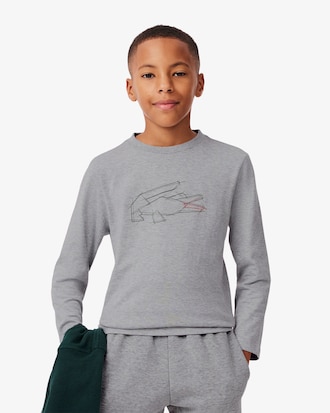 Kids' Heavy Cotton Crocodile Graphic T-Shirt