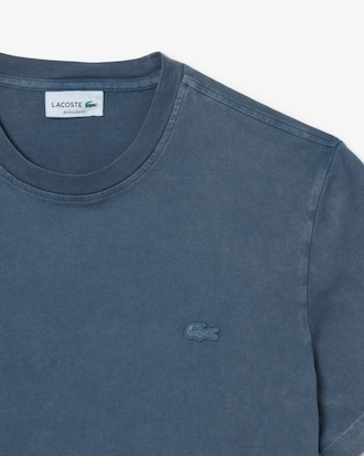 Men's Washed Effect Heavy Jersey T-Shirt