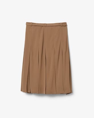 Runway Fluid Pleated Skirt