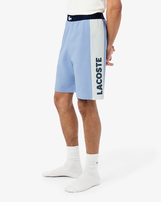 Straight Cut Fleece Loungewear Shorts