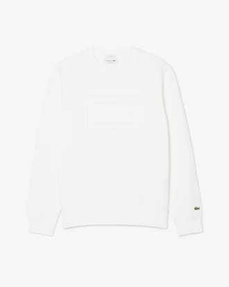 Embossed Fleece Sweatshirt