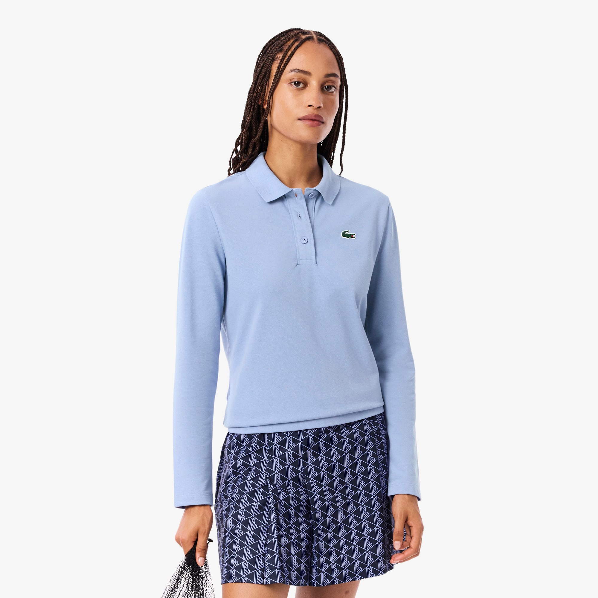 Lacoste Women's Thermo-Regulating UV Protect Golf Polo