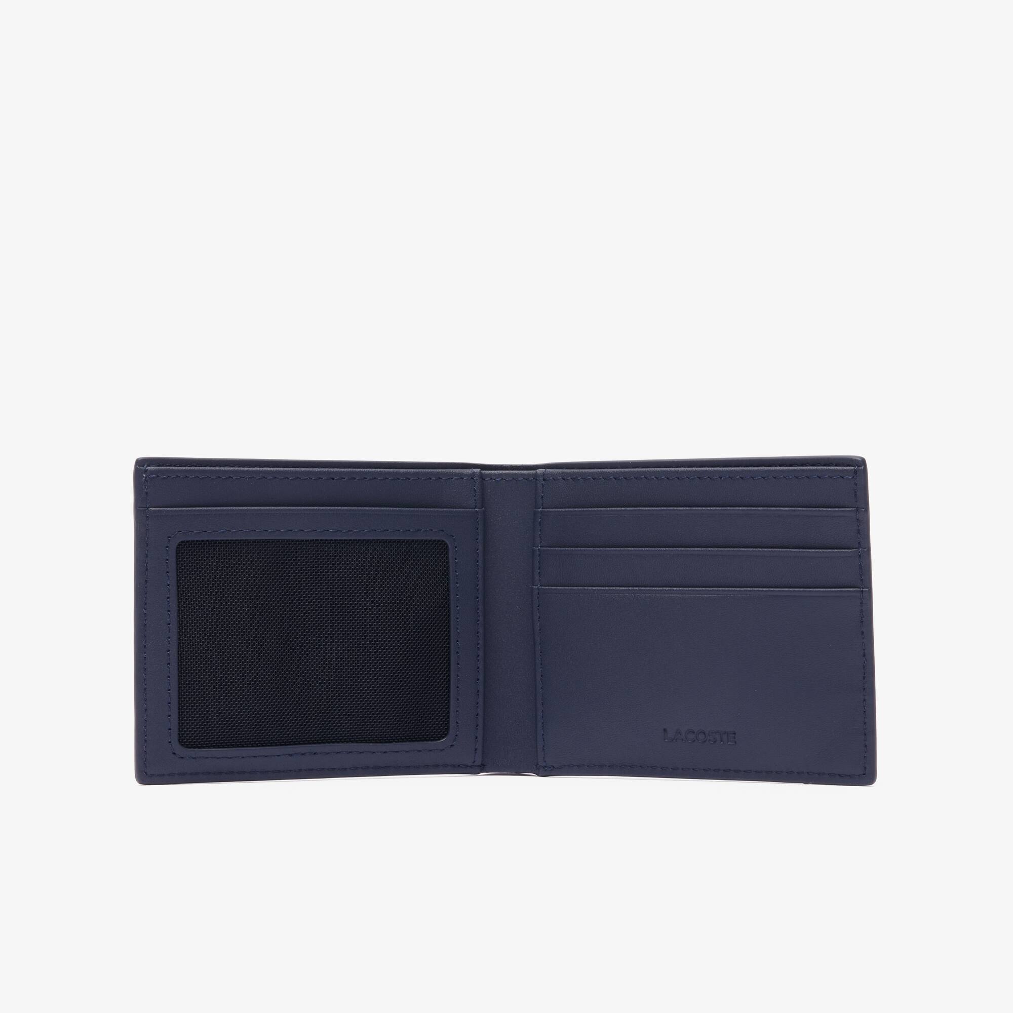 Small Fitzgerald Leather Billfold - Bags - New In 2026 | Lacoste