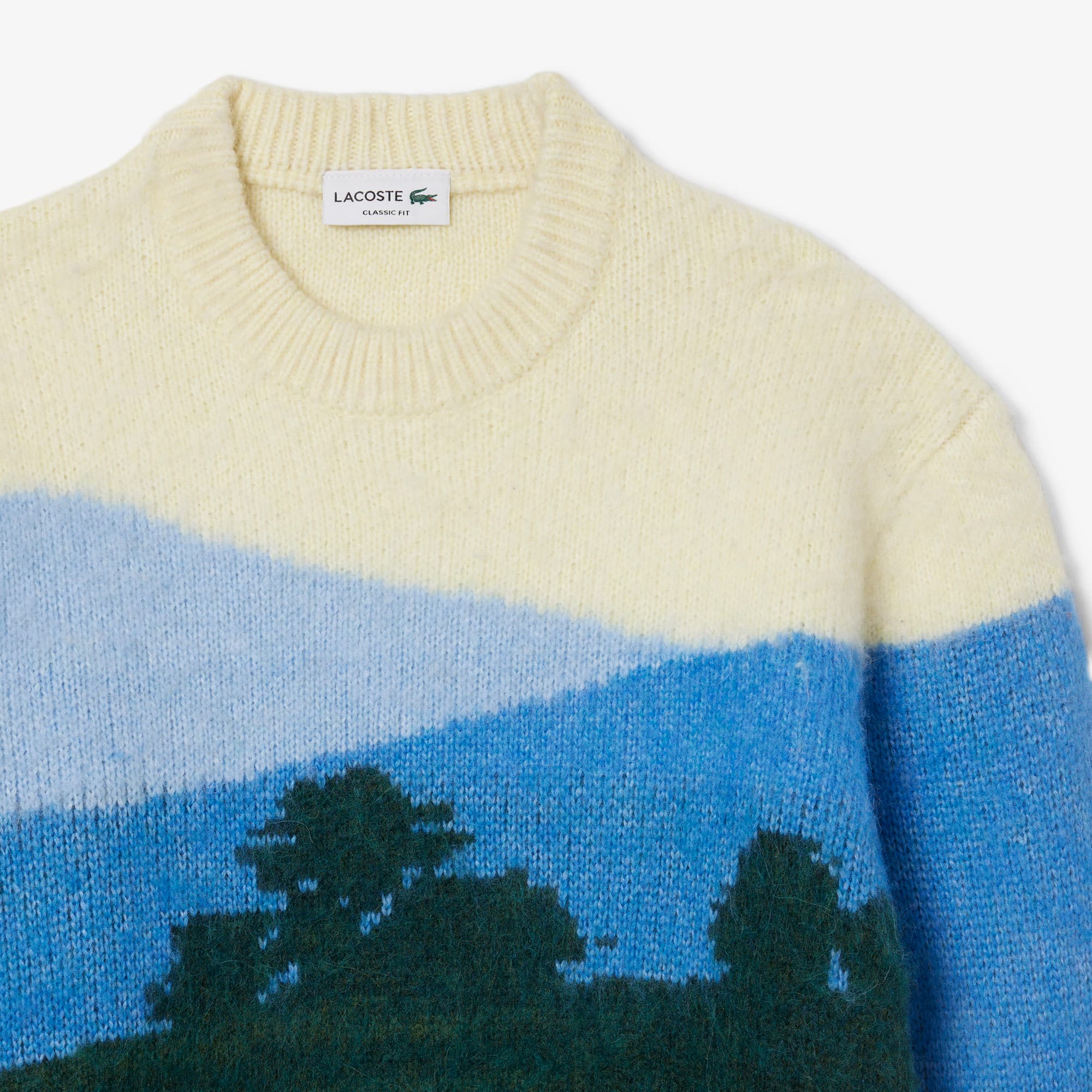 Men's Landscape Alpaca Wool Sweater
