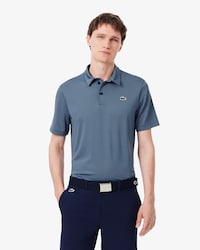 Ultra Dry Striped Golf Polo Shirt