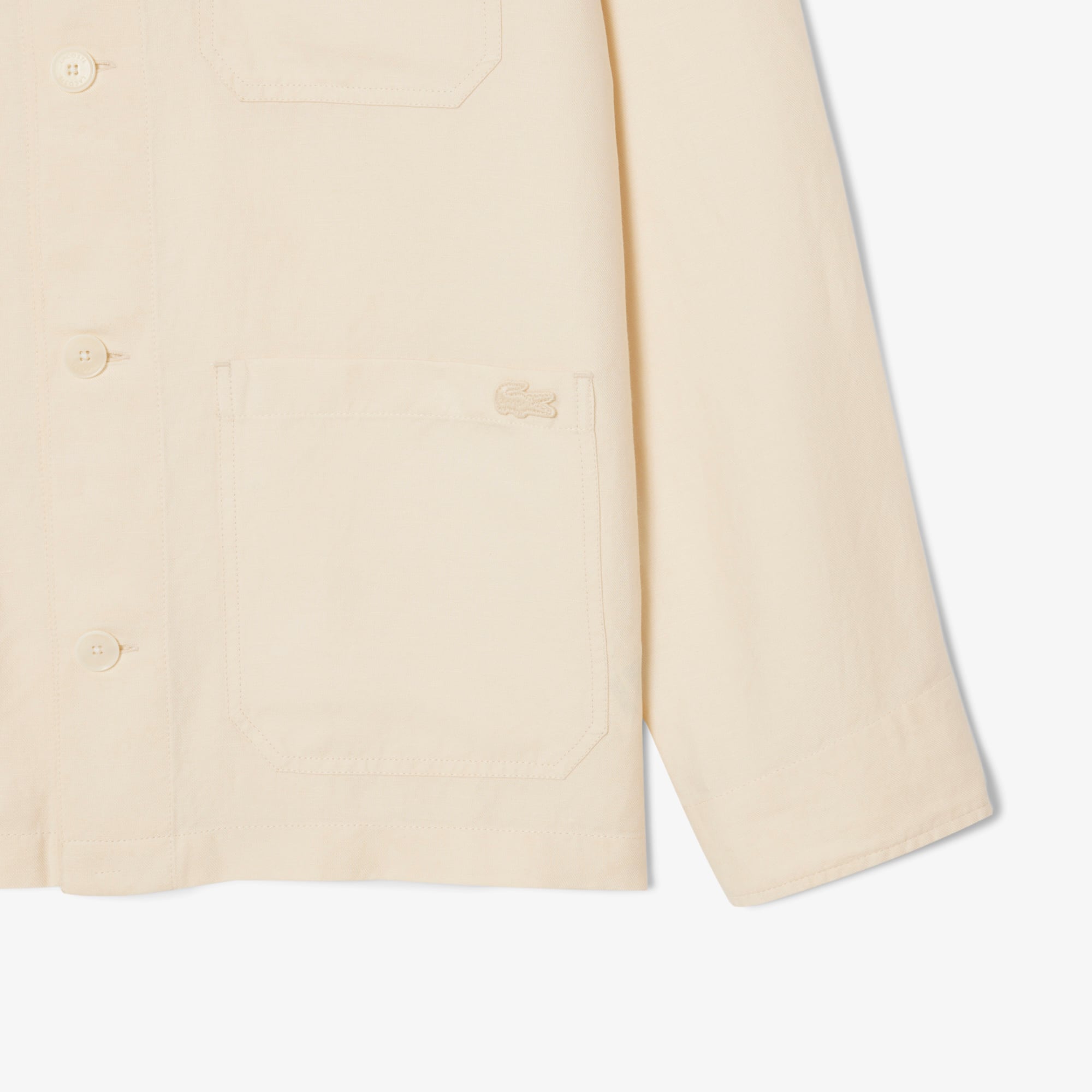 Linen Blend Overshirt