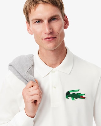 Men's Classic Fit Long Sleeve L.12.12 Polo
