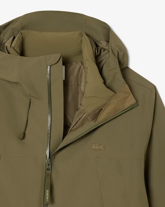 Men's 3-in-1 Water-Repellent Padded Parka