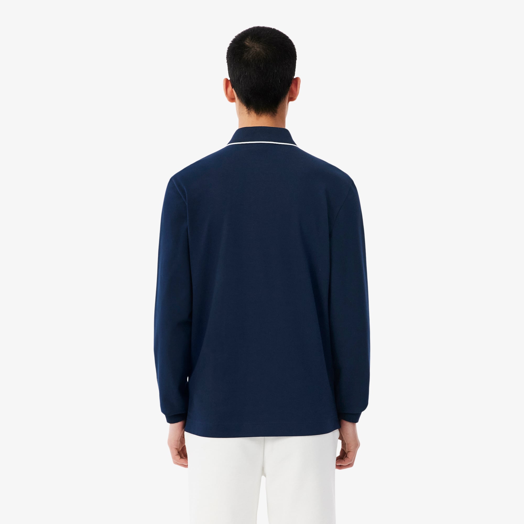 Regular Fit Long Sleeved Paris Polo Shirt