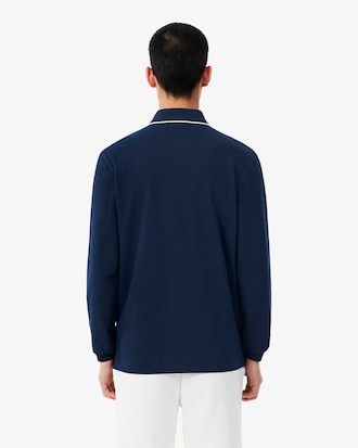 Regular Fit Long Sleeved Paris Polo Shirt