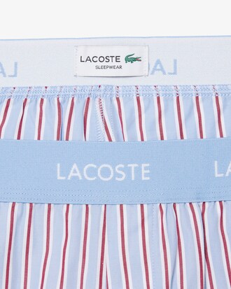 Striped Poplin Pajama Pants