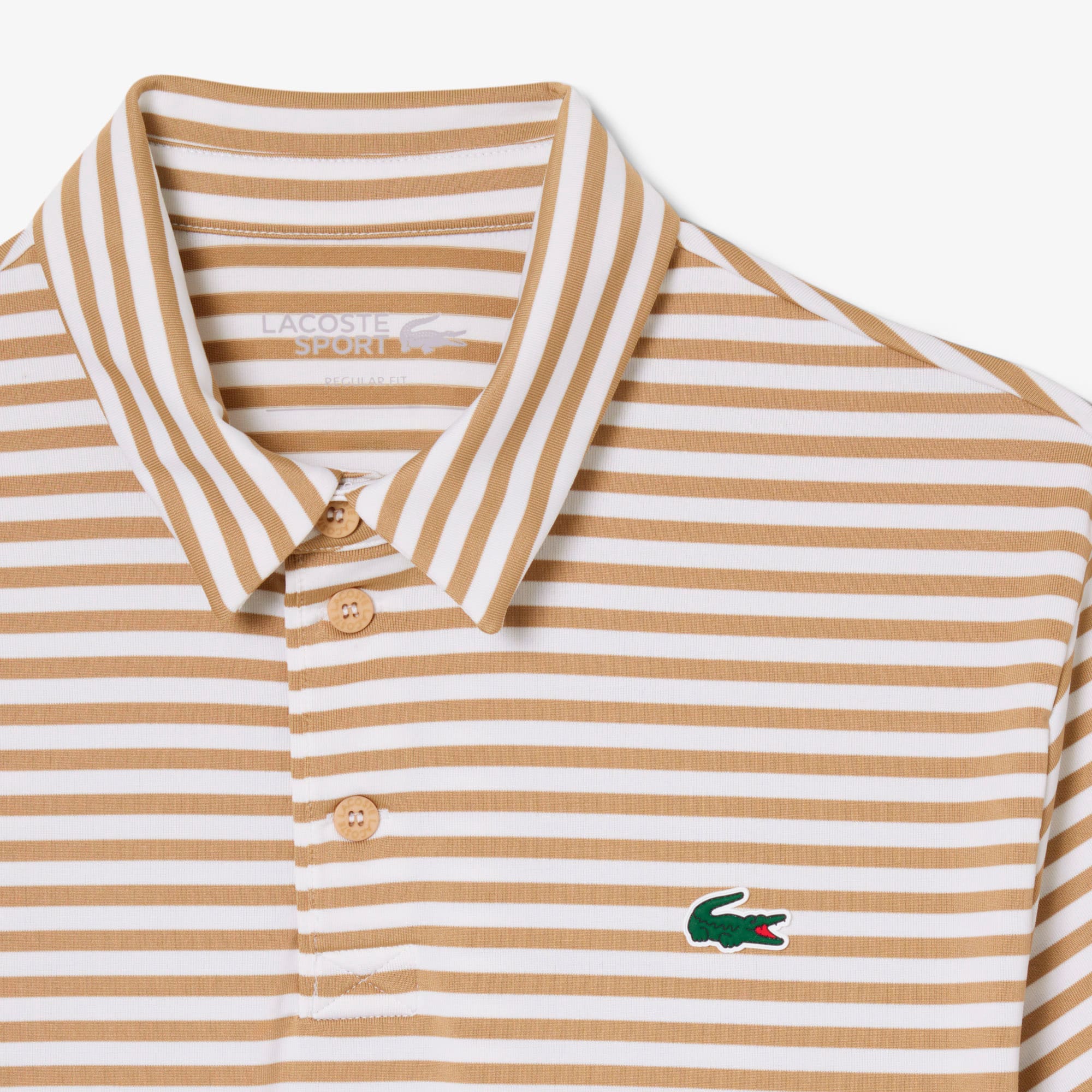 Regular Fit Ultra Dry Striped Golf Polo