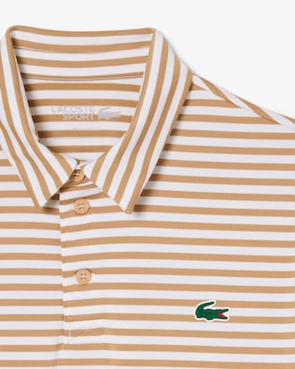 Regular Fit Ultra Dry Striped Golf Polo