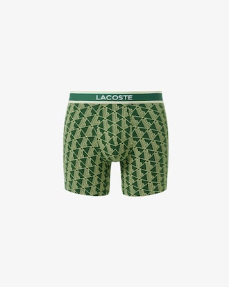 Men's Stretch Cotton Monogram Boxer Briefs