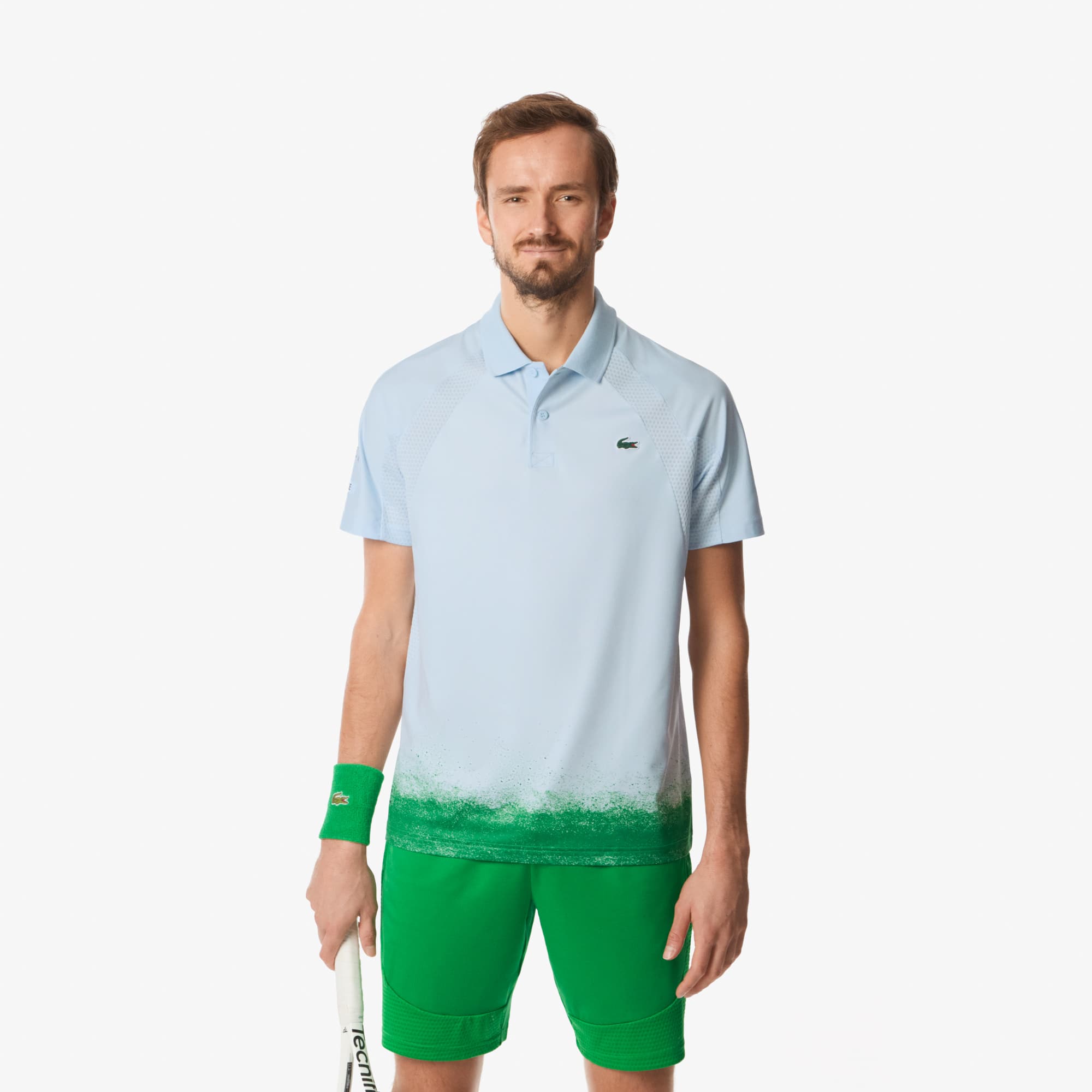 MASU×Lacoste 90th anniversary polo ポロシャツ M A S U」が「ラコステ」とのコラボポロシャツを制作 90周年を