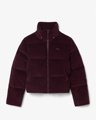 Relaxed Fit Corduroy Down Jacket