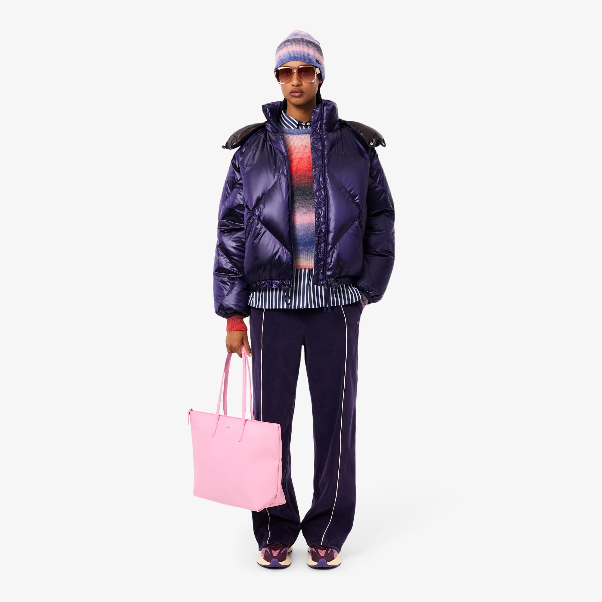 Women's Oversized Water-Repellent Down Jacket - Lacoste Sale - New