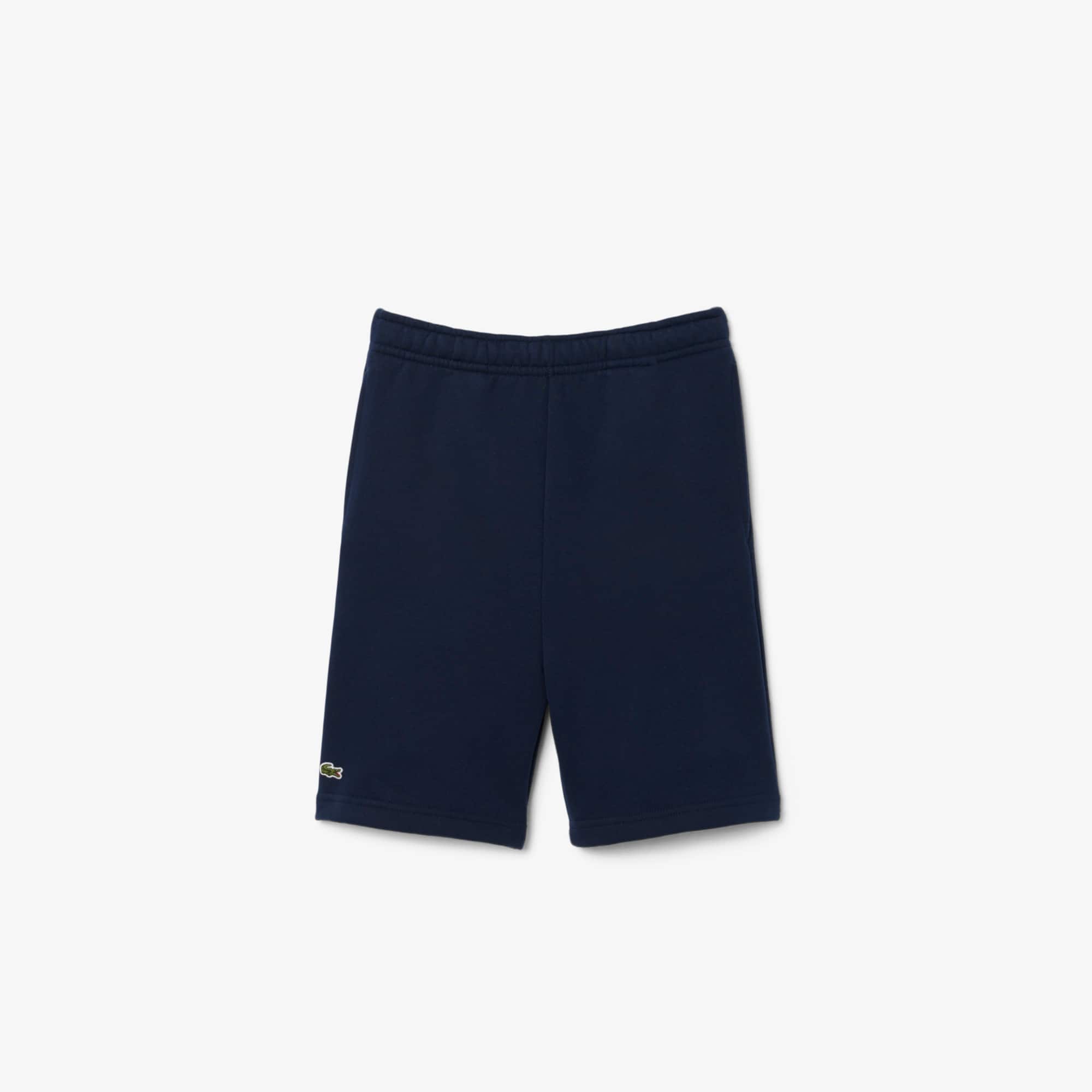 Lacoste Kids' Fleece Shorts - 12 Years In Blue
