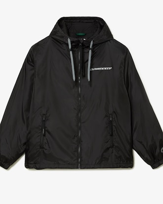 Chamarra de hombre Lacoste acolchada con gorro