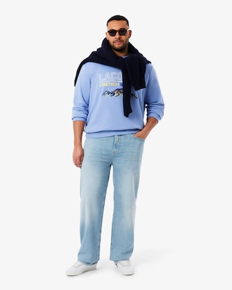 Jean 5 poches homme straight fit indigo 