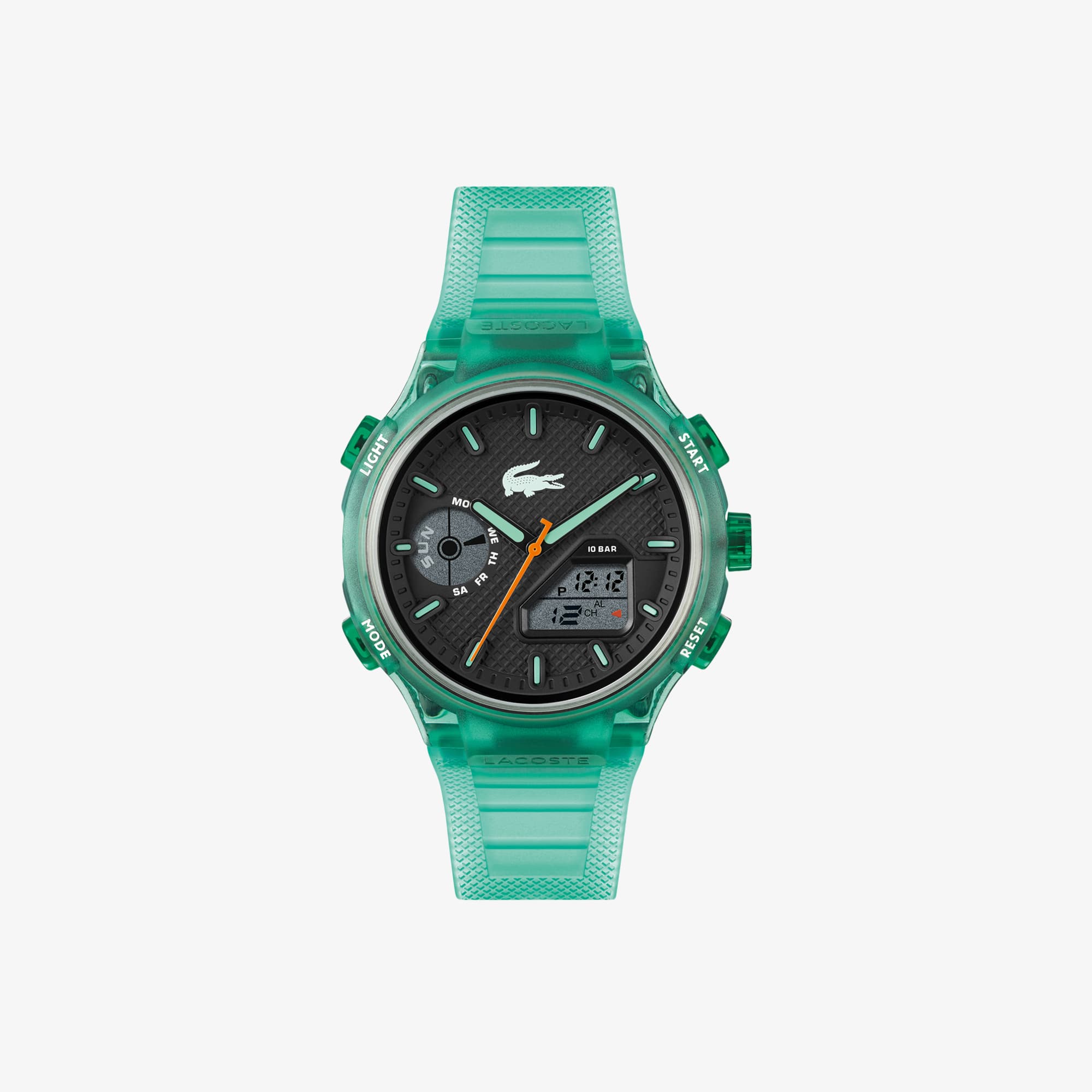 Lacoste LC33 Analog and Digital Silicone Watch