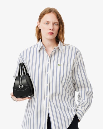 Camisa de popelina extragrande