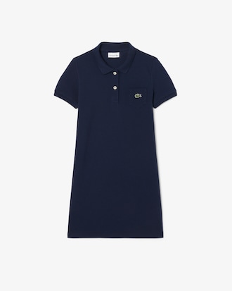 Girls' Piqué Polo Dress