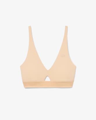 Perforated Band Microfiber Bra