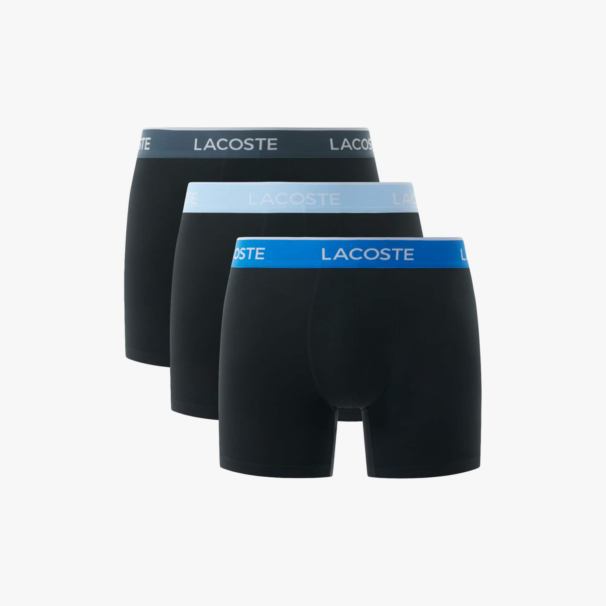 トランクス Lacoste Men's Boxer Brief 3-Pack 5H3389-031 Men's 3-Pack Boxer Briefs - Underwear & Loungewear - New In