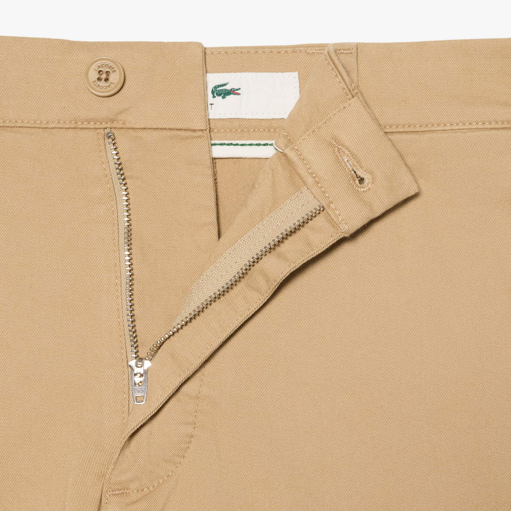 Regular Fit Stretch Cotton Chino Bermuda Shorts