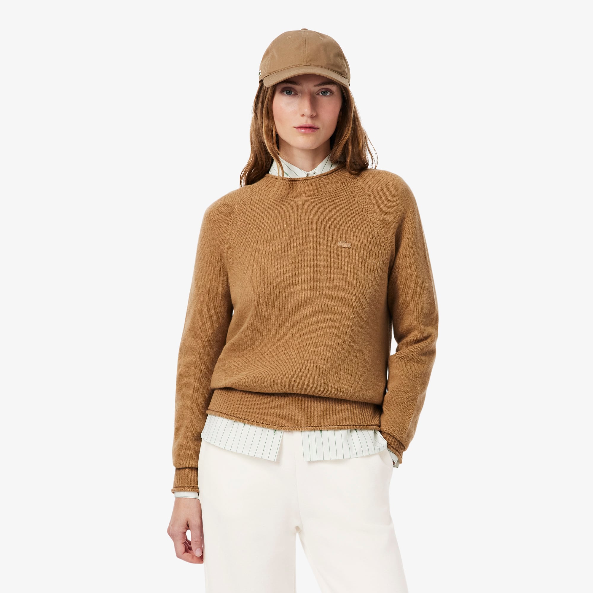 Women's 3D Knit Wool Sweater