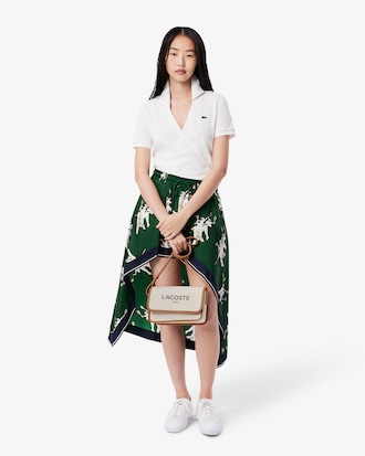 Women's Heritage Canvas Flap Close Satchel
