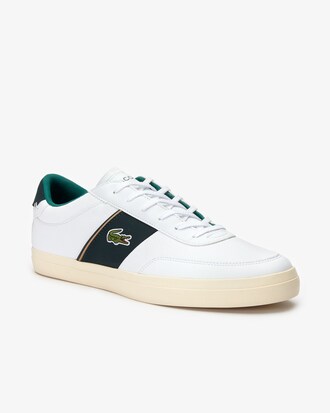 Sneakers Court-Master en piel curtida y mater&iacute;al sint&eacute;tico para hombre