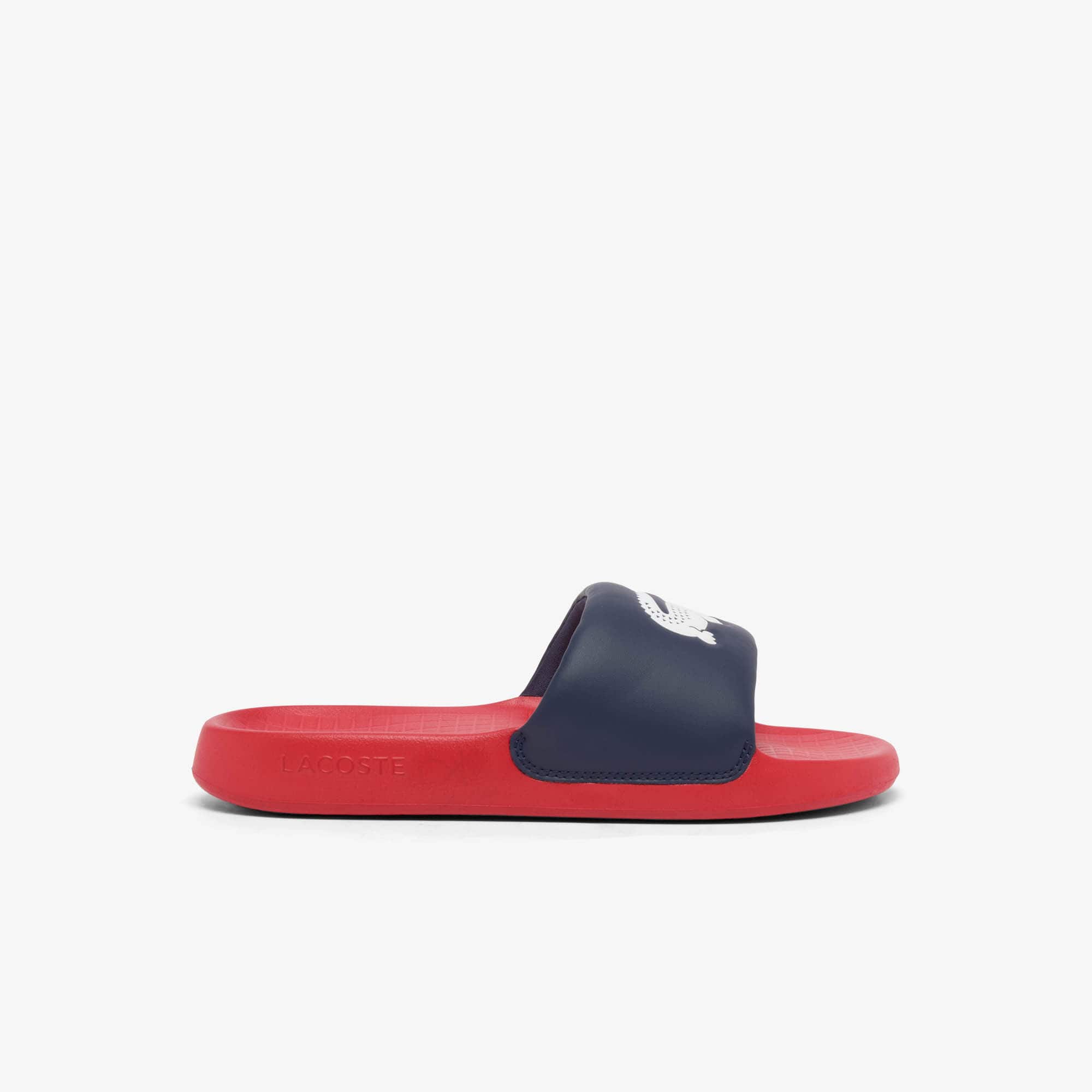 Lacoste Men's Serve Slides 1.0 - 8 In Blue
