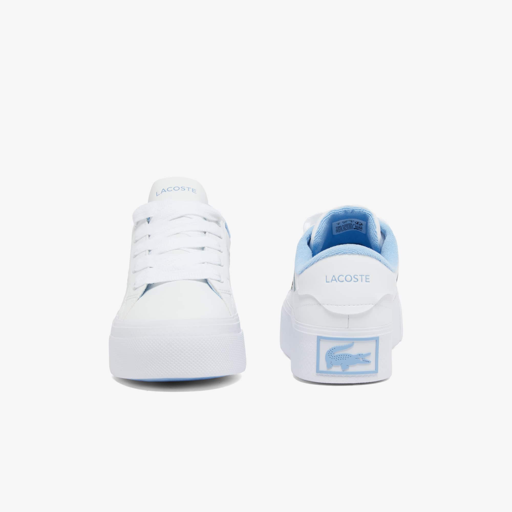 ☆送料無料☆ LACOSTE Ziane Leather Sneakers ☆ Women's Ziane Platform Leather Sneakers - Sneakers - New In