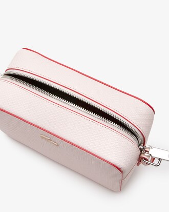 Chantaco Piqu&eacute; Leather Shoulder Bag