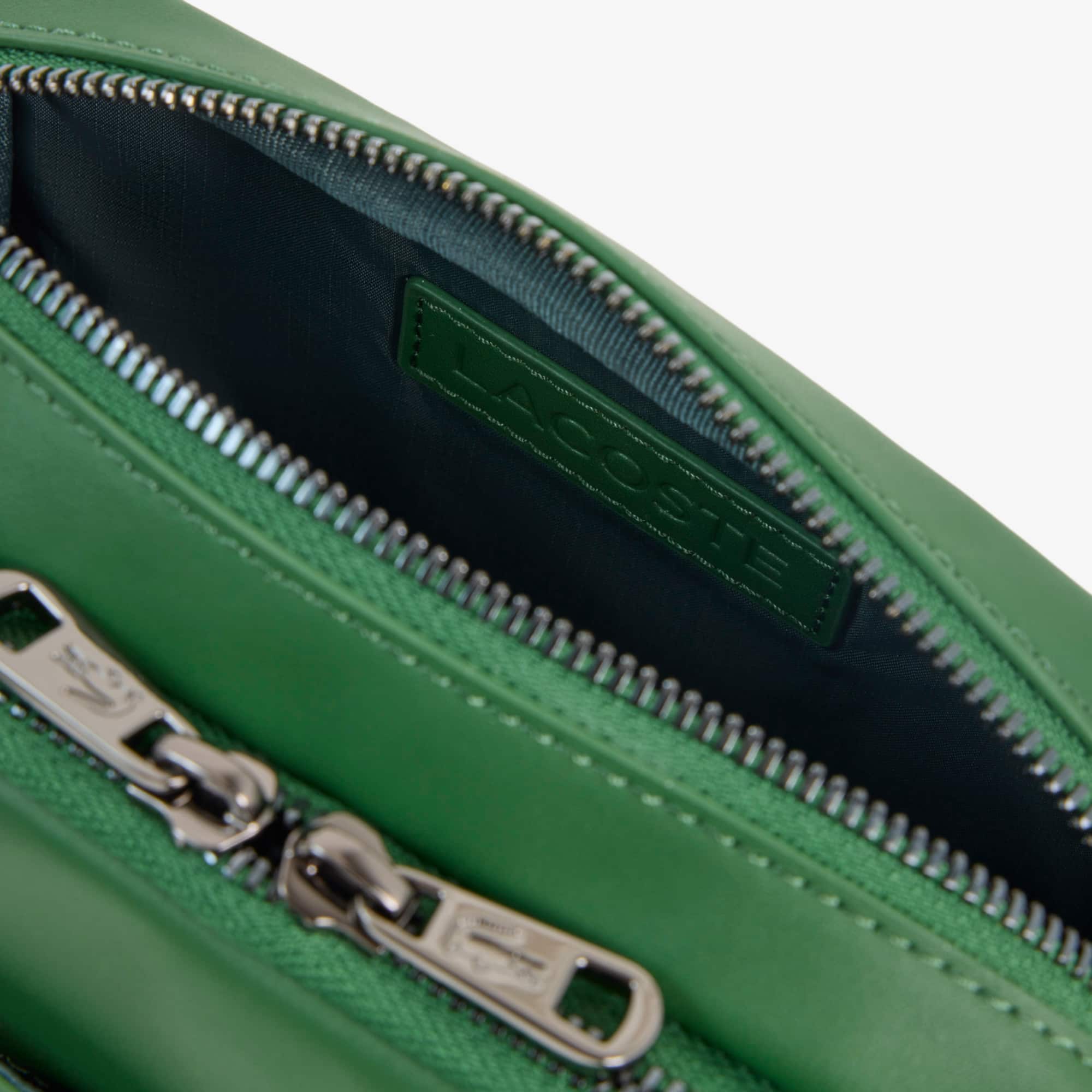 Vertical Leather Monogram Satchel - Bags - New In 2026 | Lacoste