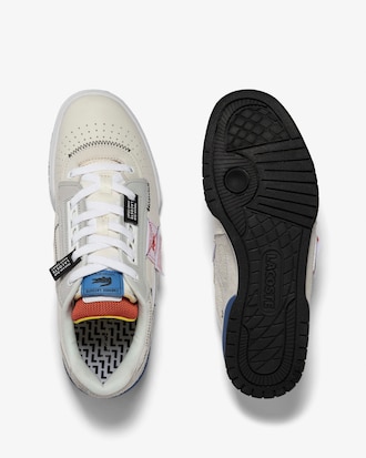 Men's M89 Leather Tricolor Sneakers